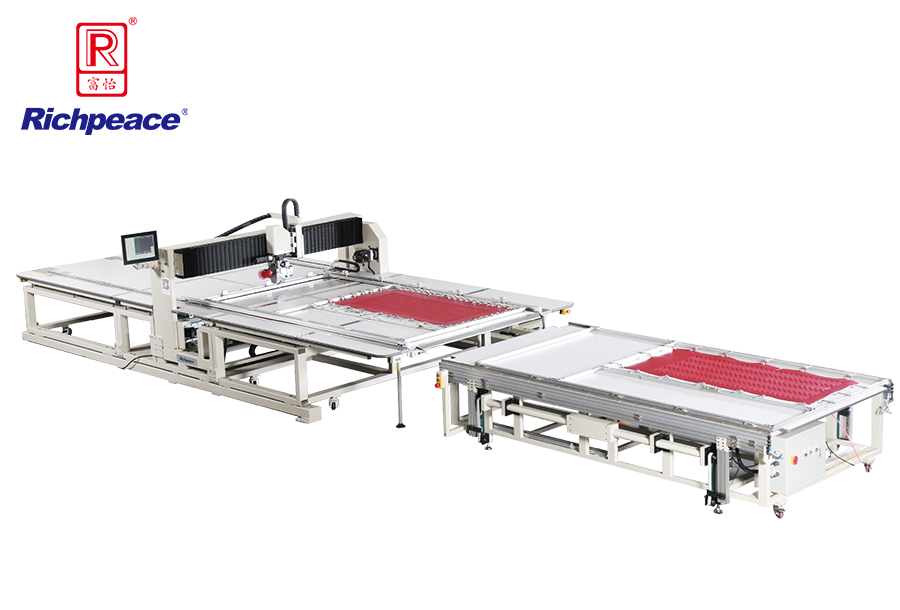 富怡全自動(dòng)360°大面積皮革縫紉機(jī)