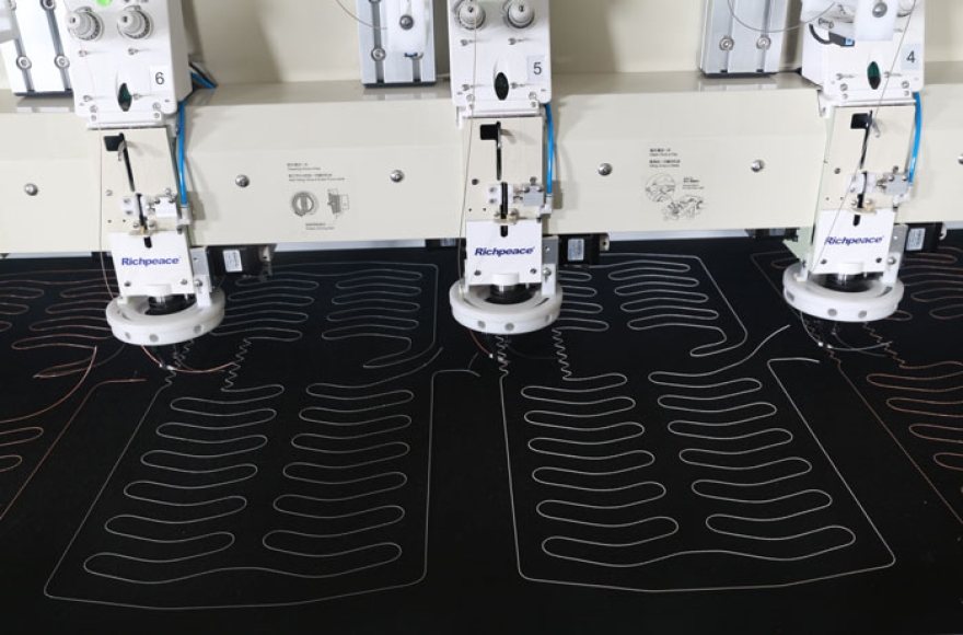 富怡汽車專用電腦布線機(jī)-左右自動(dòng)收送料結(jié)構(gòu)