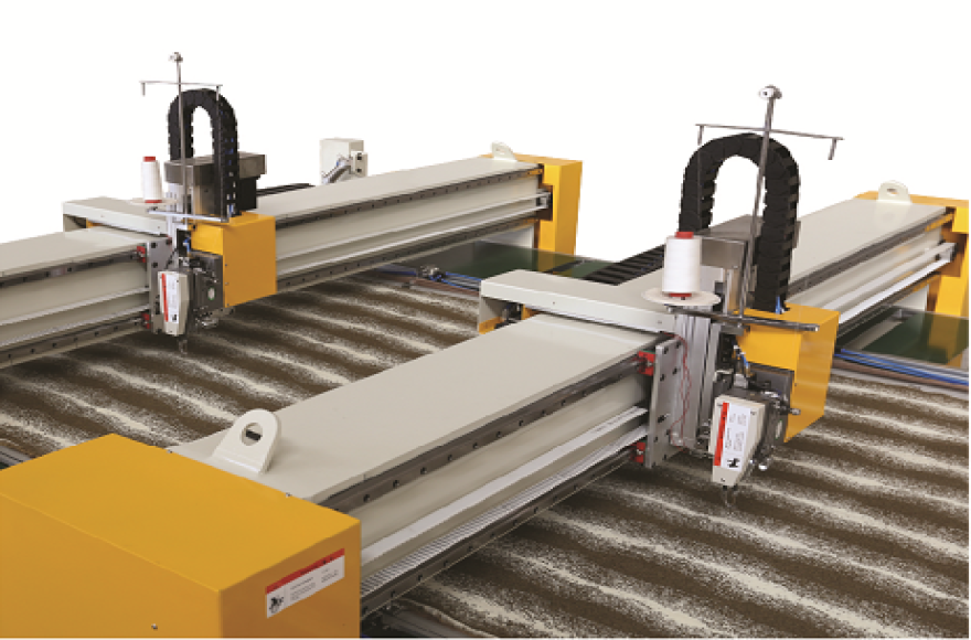 富怡全自動(dòng)毛毯專(zhuān)用絎縫機(jī)