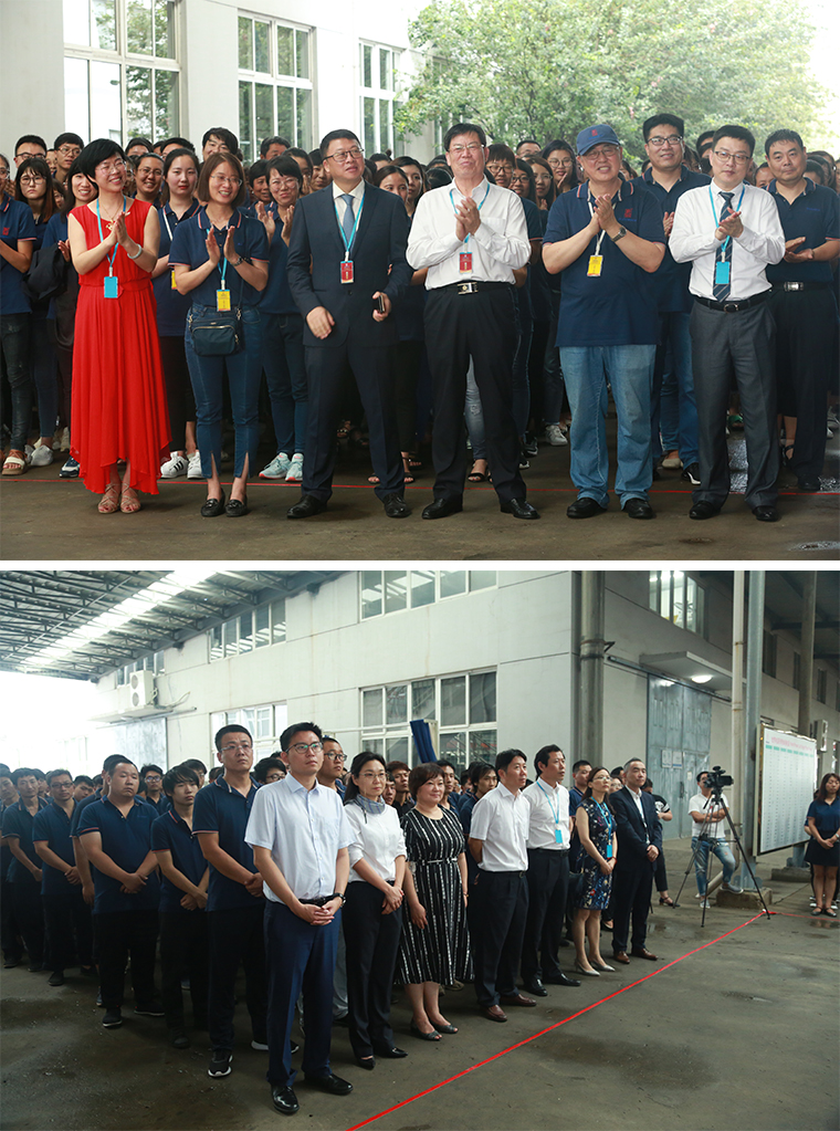 上工申貝和天津寶盈領導團隊 上工申貝和天津寶盈領導團隊